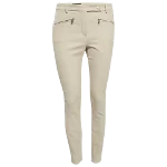 Beige Fabric Loro Piana Pants