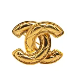 Gold Metal Chanel Brooch