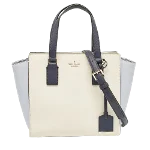 Beige Fabric Kate Spade Tote