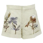 Beige Cotton Dior Shorts