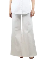 White Cotton FRAME Jeans