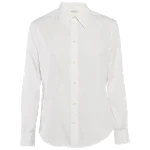 White Cotton Celine Shirt