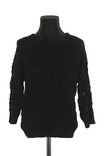 Black Fabric Filippa K Sweater