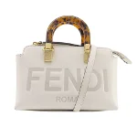 Beige Leather Fendi By The Way