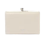 White Leather Jil Sander Wallet