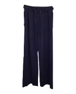 Navy Wool Nanushka Pants