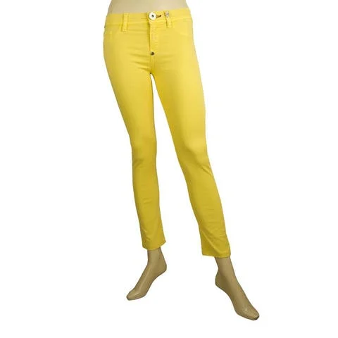 Yellow Cotton Philipp Plein Jeans