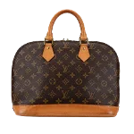 Brown Canvas Louis Vuitton Alma