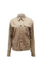 Beige Cotton Helmut Lang Jacket