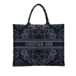 Blue Canvas Dior Book Tote