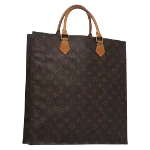 Brown Canvas Louis Vuitton Sac Plat