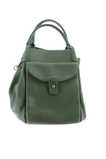 Green Leather Delvaux Handbag