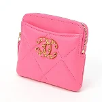 Pink Fabric Chanel Case