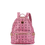 Pink Leather MCM Backpack