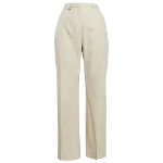 Beige Fabric Jacquemus Pants