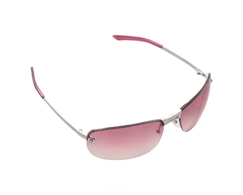 Pink Metal Dior Sunglasses