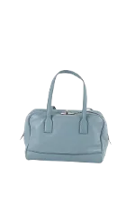 Blue Leather Max Mara Handbag