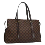 Brown Canvas Louis Vuitton Chelsea