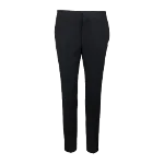 Black Fabric Valentino Pants