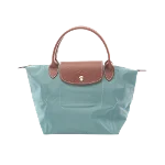 Green Cotton Longchamp Handbag