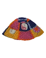 Multicolor Polyester Staud Hat