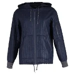 Navy Polyester A.P.C. Jacket