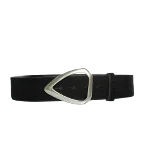 Black Leather Isabel Marant Belt