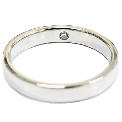 Silver Platinum Chaumet Ring