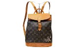 Brown Canvas Louis Vuitton Soho Backpack
