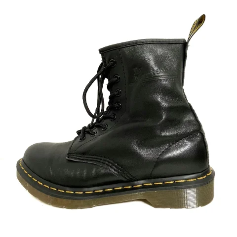 Black Leather Dr. Martens Boots