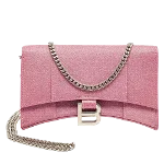 Pink Leather Balenciaga Wallet