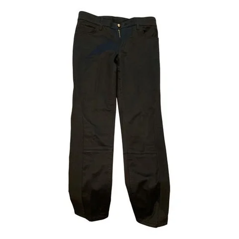 Black Cotton Louis Vuitton Jeans