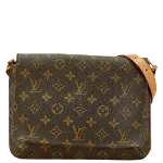 Brown Canvas Louis Vuitton Musette Tango