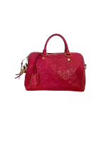 Red Fabric Louis Vuitton Speedy