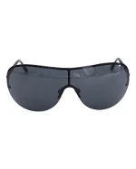 Grey Metal Burberry Sunglasses