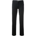 Black Fabric Versace Trousers