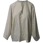 White Silk Helmut Lang Blouse