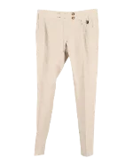 Beige Cotton Michael Kors Pants