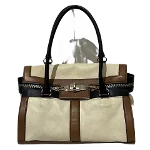 Beige Leather Max Mara Handbag