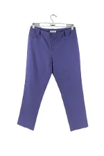 Purple Cotton Calvin Klein Pants