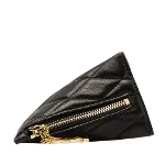 Black Leather Yves Saint Laurent Pouch