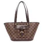 Brown Canvas Louis Vuitton Manosque