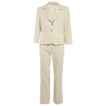 Beige Linen Max Mara Set