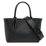 Black Leather Christian Louboutin Tote