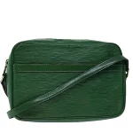 Green Leather Louis Vuitton Trocadero