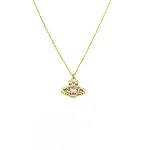 Gold Metal Vivienne Westwood Necklace