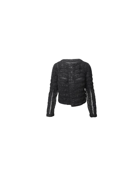 Black Cotton Diane Von Furstenberg Jacket