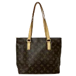 Brown Canvas Louis Vuitton Cabas