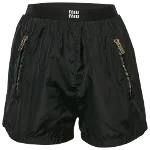 Black Silk Miu Miu Shorts