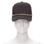 Black Cotton Dsquared2 Hat